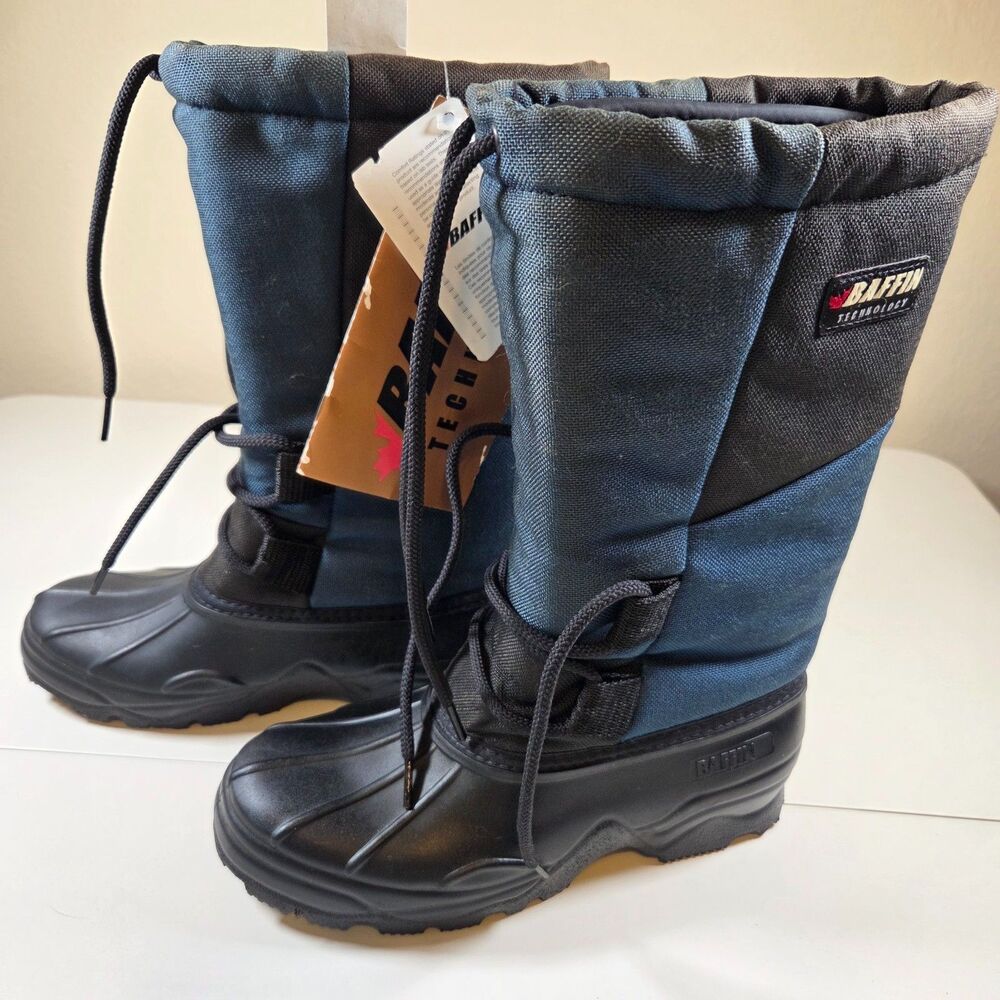Baffin Winter Snow Boots Womens 7 Mens 5 -40° Made Canada New w/ Tags Insulated